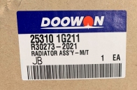 Радиатор охлаждения 25310-1G211 (R302732021J)  Rio JB G4EE / G4ED 2005- под МКПП Doowon, Ю.Корея